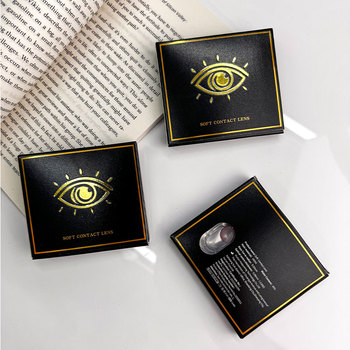 Custom logo contact lens packaging box