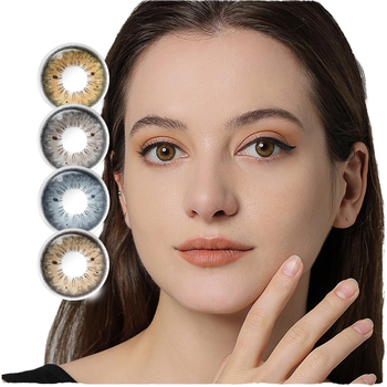 14.2mm HEMA photochromic Sharingan pattern contact lenses